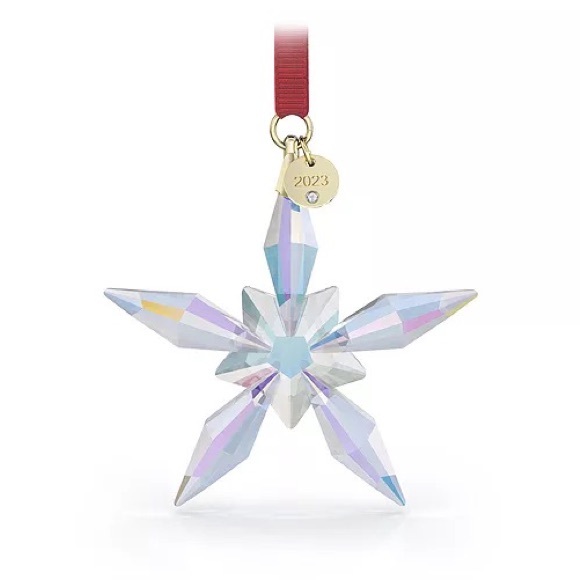 Swarovski Other - Swarovski Macy's Exclusive 2023  Holiday Aurora Borealis Ornament Swarovski